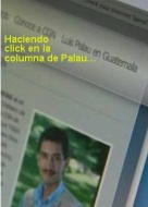Ubicación de la columna "Luis Palau en Guatemala".